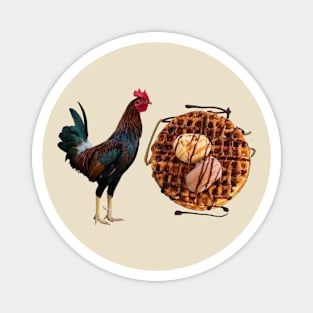 Cock Waffle Magnet